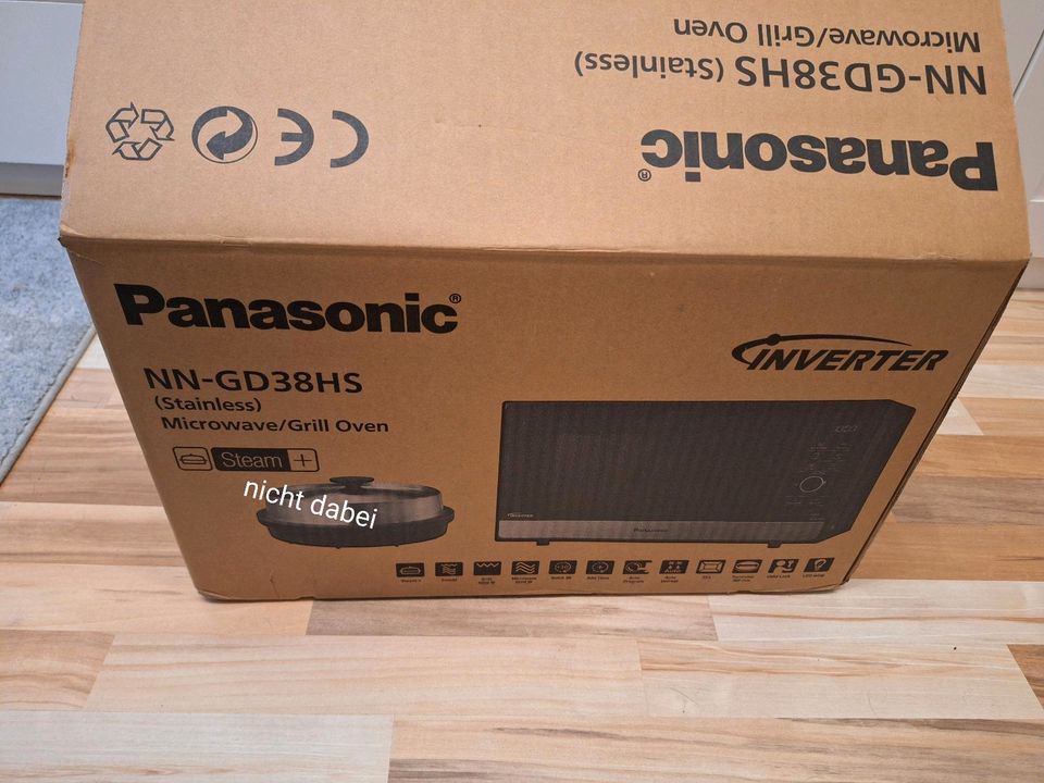 Panasonic NN-GD38HS Inverter Mikrowelle mit Grill - ohne Funktion in Berlin