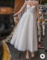 Einzigartiges Brautkleid mit Cape (handgefertigt) Dortmund - Wambel Vorschau