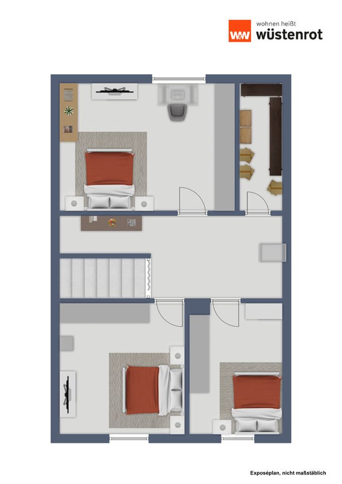 Zentrumsnahes Einfamilienhaus mit Garage und großem Garten in Südbrookmerland