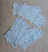 Handschuhe (weiß) - 3 Paar - Sachsen-Anhalt - Schönebeck (Elbe) Vorschau