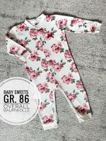 86 Baby sweets Strampler Einteiler Overall floral Rosen schlafanz Nordrhein-Westfalen - Leverkusen Vorschau