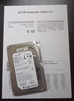 80 GB Festplatte (HDD) SATA 3,5" Seagate 7200 rpm (1/2) Altona - Hamburg Lurup Vorschau