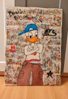 Selbst gemachte Leinwand Donald Duck Sachsen-Anhalt - Bördeland Vorschau