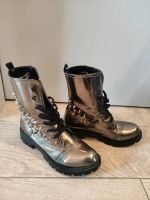 Buffalo Boots silber mit Nieten Handmade Dresden - Klotzsche Vorschau