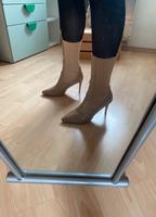 Beige Stiefeletten Stretch Größe 41 NA-KD☘️ Dresden - Laubegast Vorschau