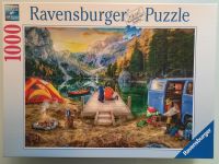 Schönes Ravensburger Puzzle 1000 Teile - Campingurlaub Niedersachsen - Lüneburg Vorschau