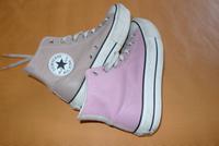CONVERSE -Sneaker, Leder, Plateau-Sohle, Gr. 39,5, zweifarbig Mitte - Tiergarten Vorschau