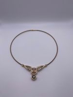 Pierre Lang Halsreif collier Kette Gold matt Zirkonia w. neu Nordrhein-Westfalen - Siegen Vorschau