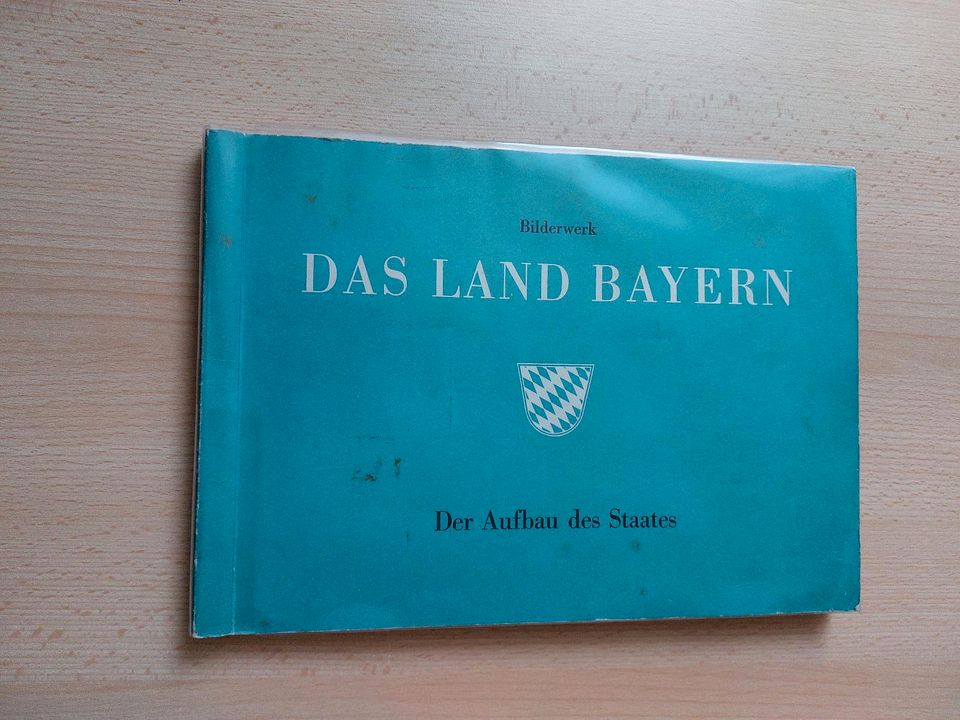 Bilderwerk Das Land Bayern, 1957, der Aufbau des Staates in Ansbach