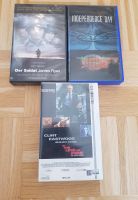 3 VHS Paket Soldat James Ryan Independence Day In the Line of Fir Bayern - Augsburg Vorschau