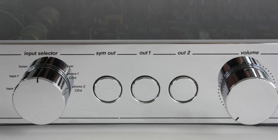 MBL 4005 Chrom Preamplifier Vorverstärker sehr selten ohne Phono in Schloß Holte-Stukenbrock