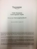 Werkstatthandbuch Triumph T595 Daytona,T509 Speed Triple Nordrhein-Westfalen - Finnentrop Vorschau