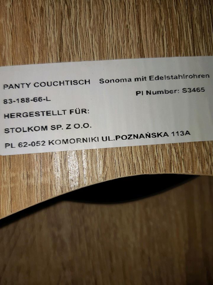 Panty Couchtisch Oval in Ketzin/Havel