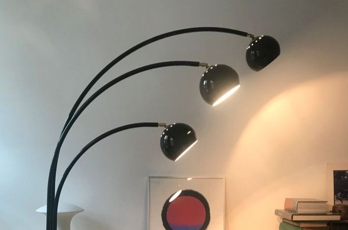 Bogenlampe / vintage / 70er / italienisch / Design / Reggiani in Berlin