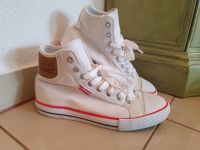 LEVIS hohe Sneaker Chucks 38 weiß * Stoff Turnschuhe UNISEX Dortmund - Berghofen Vorschau