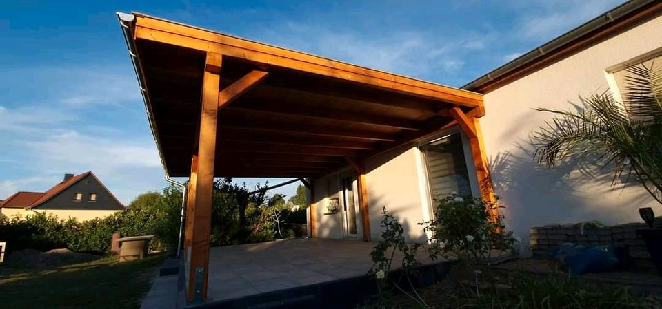 Holz Carport aus Polen / Massivholz/ Pfosten 14x14 in Berlin