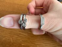 Liora Ringe 3er Set mit Swarovski Elementen Bayern - Burgthann  Vorschau