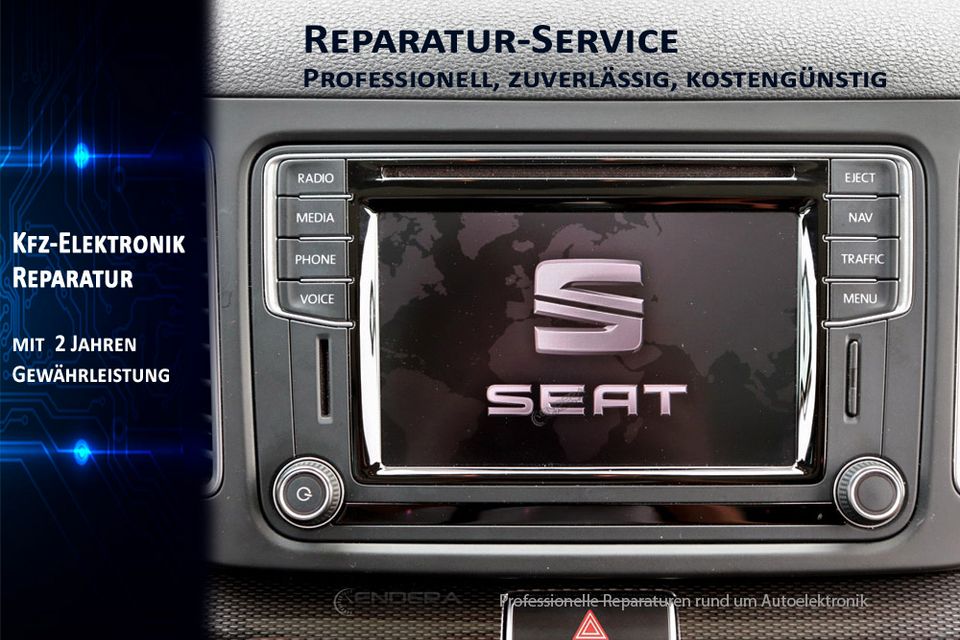 VW, Seat Navi Touchscreen defekt, Discover Media Navi Reparatur in Frechen