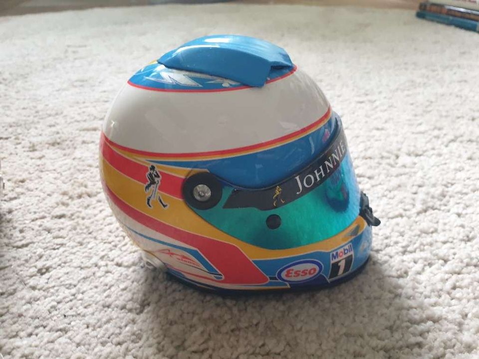 Fernando Alonso 2015 McLaren Helm 1:2 1/2 in Marktschellenberg