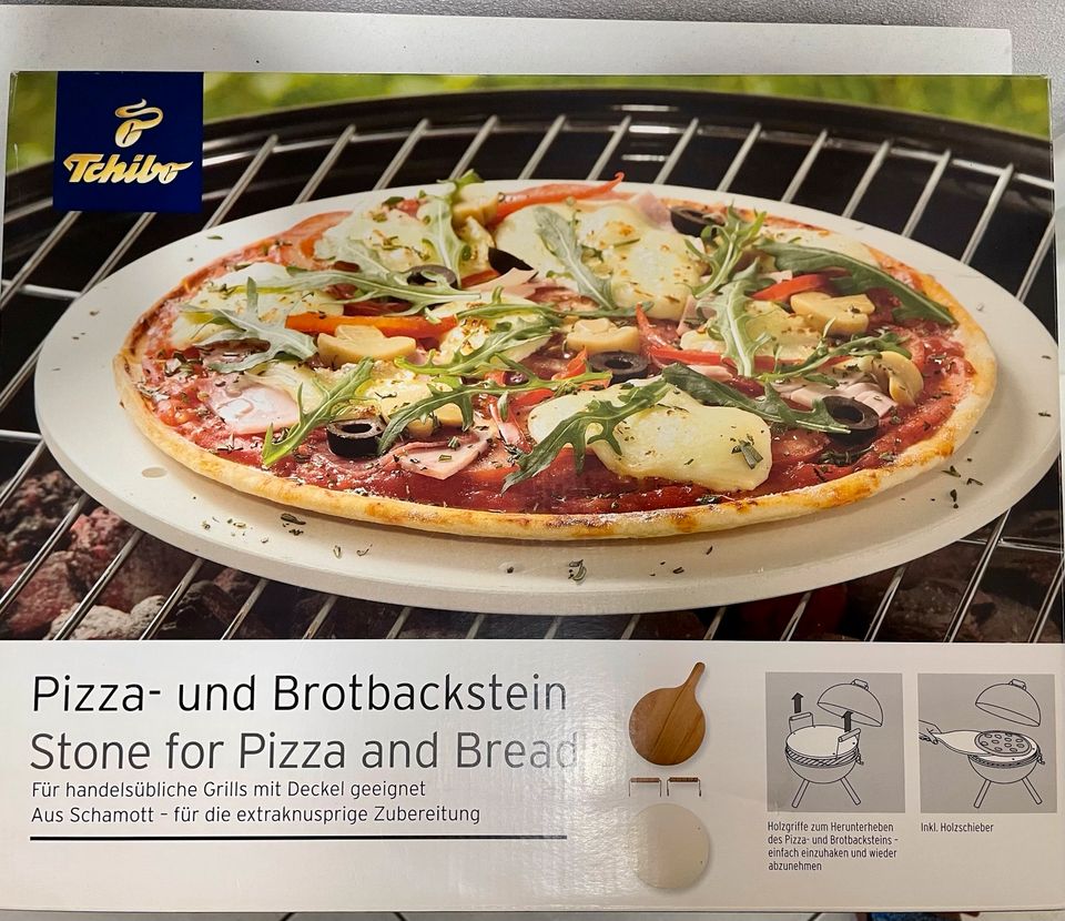 Pizza- und Brotbackstein von Tchibo neu in Originalverpackung in Schalksmühle