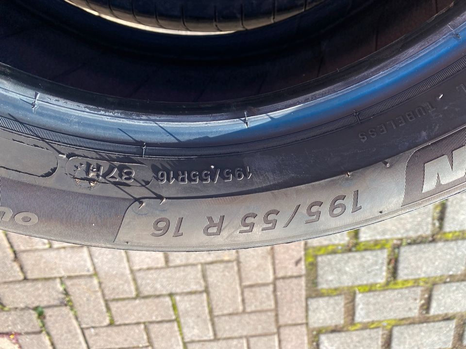 4 Sommerreifen Michelin 195/55 R16 in Treffurt