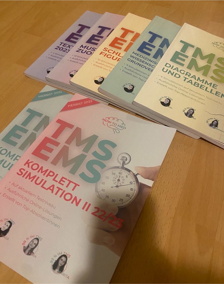 HTM (How to Med) Bücher für den TMS zu Verkaufen!! in Bielefeld