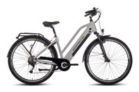 SAXONETTE Comfort Sport (Trapez) E-Bike silber matt Mitte - Tiergarten Vorschau