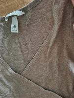 H&M Mama Stilloberteil Umstandspullover Beige Braun Gr. L M 38 40 Niedersachsen - Stuhr Vorschau