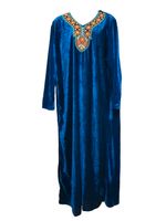 Abaya Maxikleid arabisches Samtkleid Winterkleid Abendkleid XXL Hessen - Laubach Vorschau