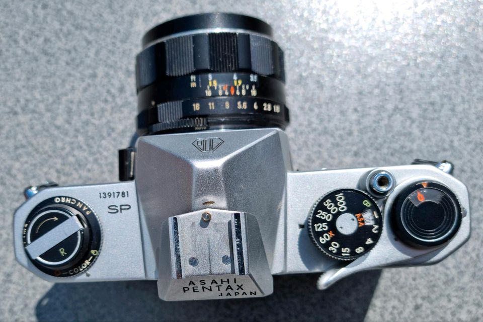 Kamera, Fotoapparat, Pentax Asahi Spotmatic in Tribsees
