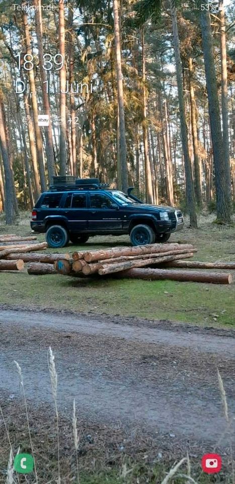 Jeep Grand Cherokee ZG 5,2 V8 mit großem Ersatzteilpaket in Zella - Krölpa