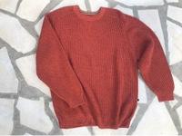 ☀️ RAGMAN ☀️ Pulli in Orange-HAND KNITTED in Peru-100% Baumwolle Nordrhein-Westfalen - Mechernich Vorschau
