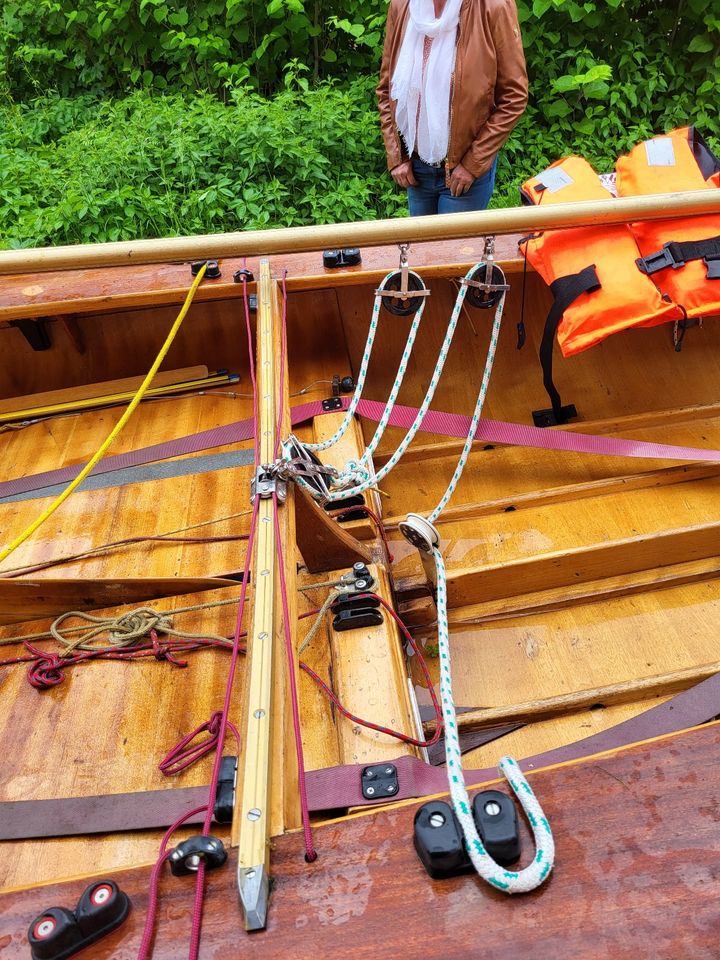 Segelboot Mader Korsar aus Holz in Konstanz