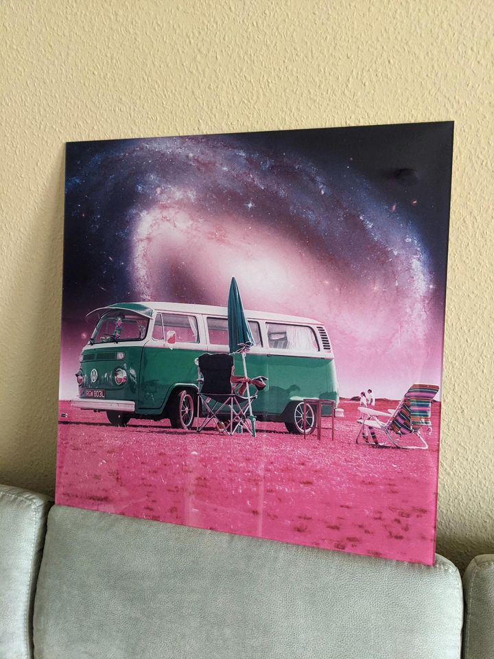 VW Bulli Bus Bild Acrylglas 60x60cm Wandbild Kunstdruck Vanlife in Berlin