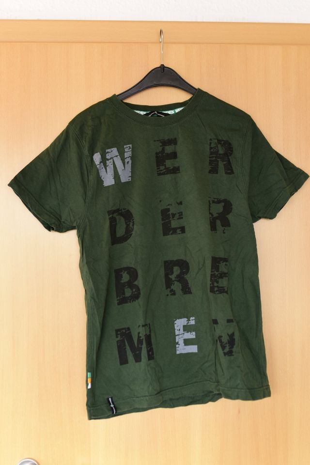 Herren Gr. S Werder Bremen Shirt grün Fan Kleidung T-Shirt in Leer (Ostfriesland)