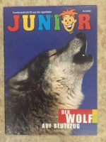 Zeitschrift "Junior" aus der Apotheke 09/2003, Thema Wolf Sachsen - Bernsdorf Vorschau