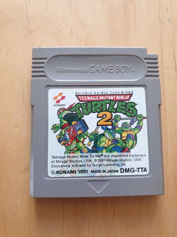 Gameboy Spiel Turtles 2 in München