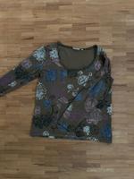 Jackpot Langarm Shirt braun-blau-rosa Gr. L Niedersachsen - Berge Vorschau