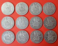 12 alte Silbermünzen aus Großbritannien/ England ab 1920 (Ag) Berlin - Hellersdorf Vorschau