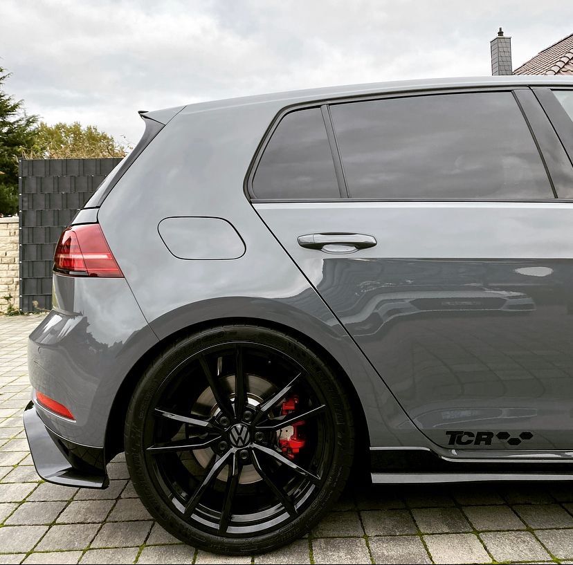 Volkswagen Golf 7 MK7 TCR GTI Aufkleber Seite hinten