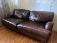 Ledersofa/ 2-Sitzer/ Federkern/ Rahaus-Style/ Vintage Optik Berlin - Zehlendorf Vorschau