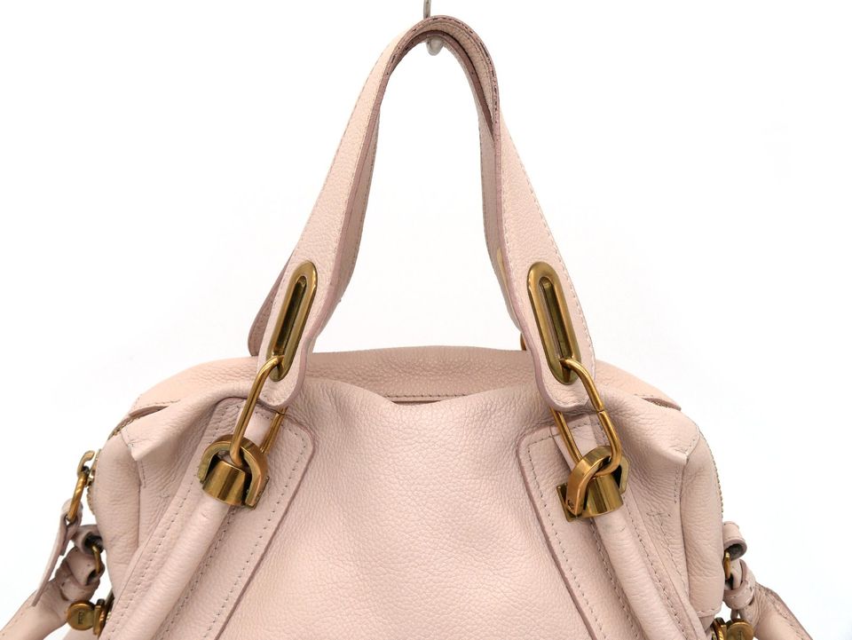 nieKeshop Chloé Medium Paraty Nude Pink Tasche Leder Chloe in Olpe