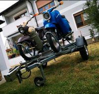 MOTORRADANHÄNGER HUMBAUR FÜR 1 BIS 2 MOPEDS 750KG ZU VERMIETEN Bayern - Zeil Vorschau