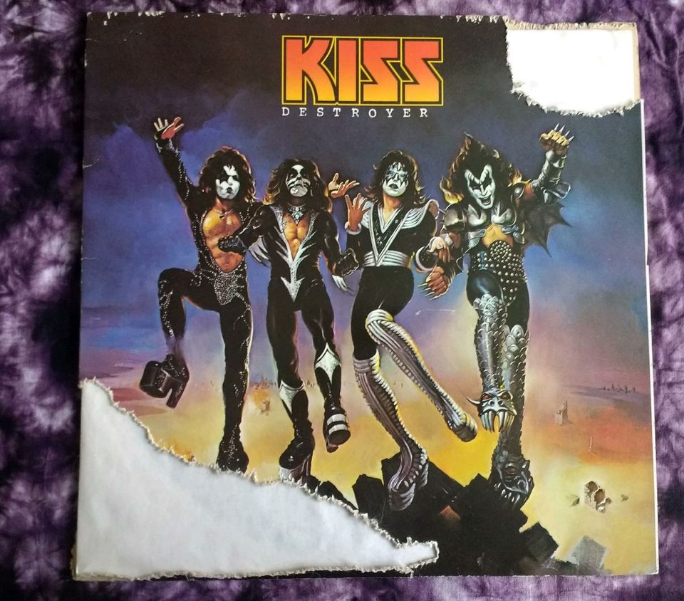 KISS..Vinyl..Destroyer..LP..Germany..1980.. in Bedburg-Hau