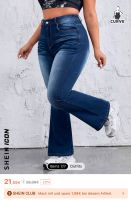 SHEIN Icon bell Bottom Jeans Schlaghose 1XL Niedersachsen - Jever Vorschau