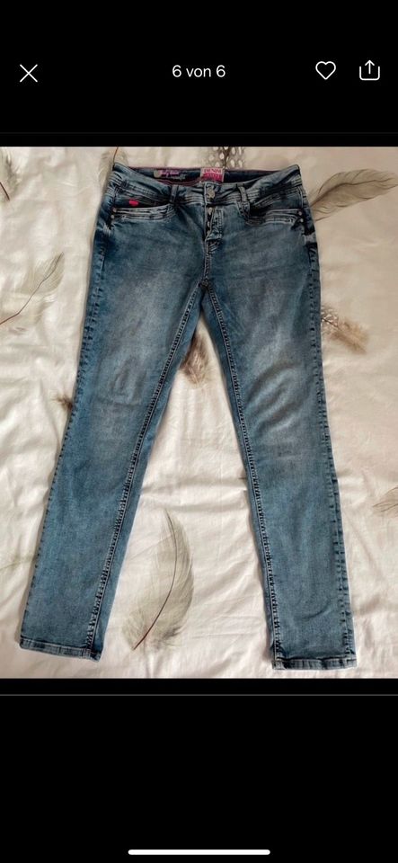 Jeans 30/40 Street One, 1x getragen in Mühltal 