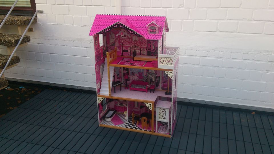 "KIDKRAFT - Puppenhaus - Barbie & Co. - pink - rosa" in Alzey