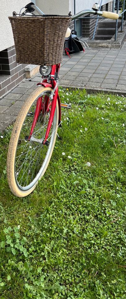 Hollandrad Damenrad 20 Zoll mit Römer Kindersitz in Brühl