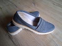 Rieker Schuhe Slipper Gr.42 Blau Niedersachsen - Weyhausen Vorschau