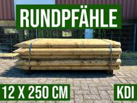 Pfähle Pfosten Holzpfahl Baumpfahl Rundpfahl  - 12 x 250 cm - KDI Nordrhein-Westfalen - Lennestadt Vorschau